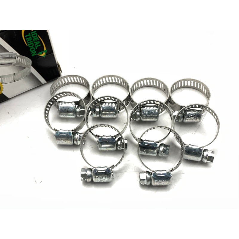 (10) Ideal 5203051 Worm Gear Hose Clamp, Size 06, 5/16'' - 7/8'' - 10 PACK