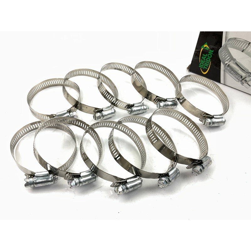 (10) Ideal 5236 Hose Clamps, 3/4'' To 2-3/4'' Clamping Range, SAE Size #36
