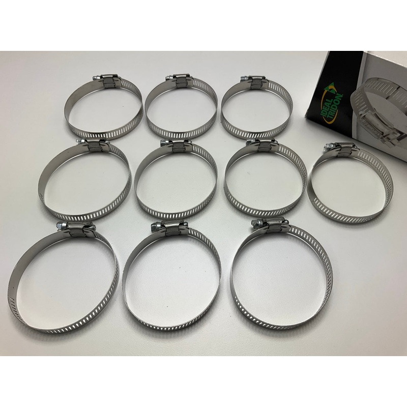 (10) Ideal 5740051 Worm Gear Hose Clamp, SAE Size # 40, 2'' To 3''