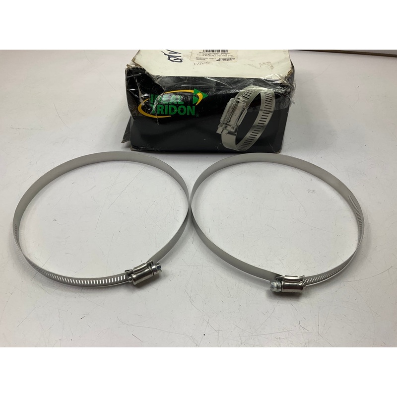 (2) Ideal Tridon 5010451 Worm Gear Hose Clamp, SAE Size # 104, 5'' To 7''