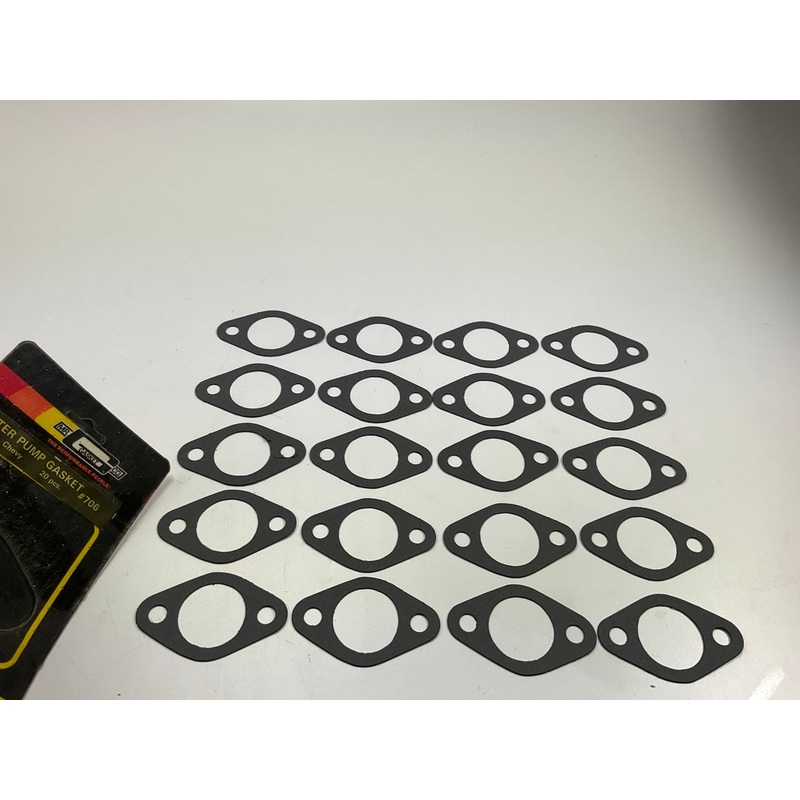 (20) Mr Gasket 706 Big Block Chevy BBC V8 Water Pump Mounting Gaskets, 20 Pack