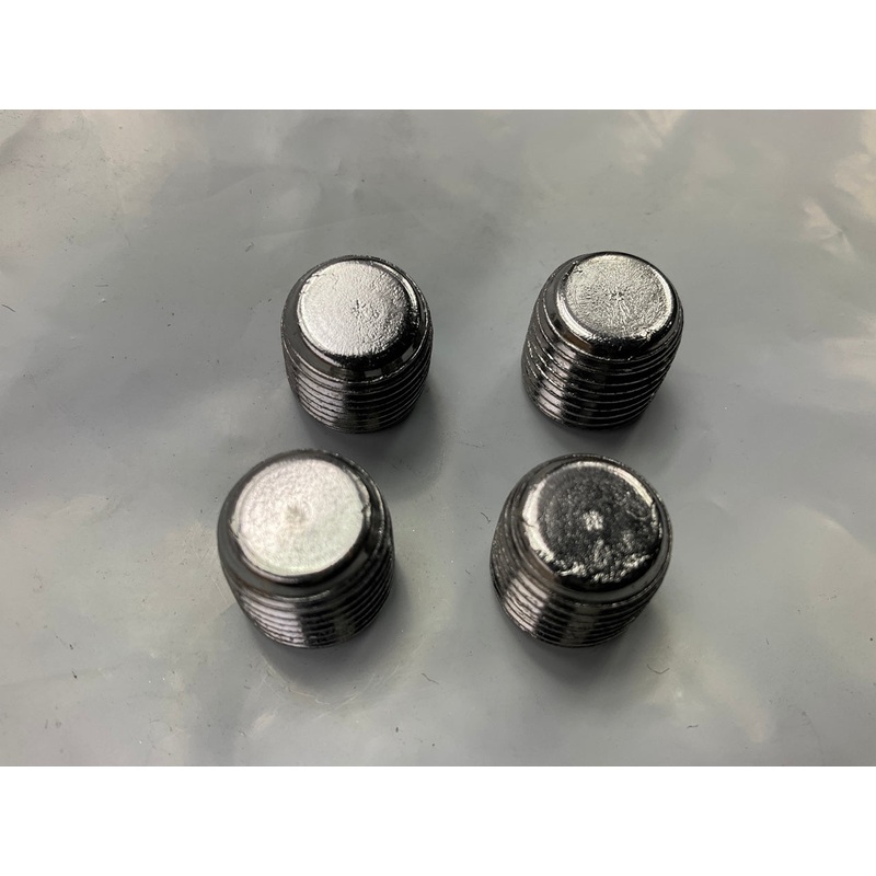 (4) NEW - OUT OF BOX SPECTRE 6048 Chrome Plated Pipe Plug, 1/4'' NPT