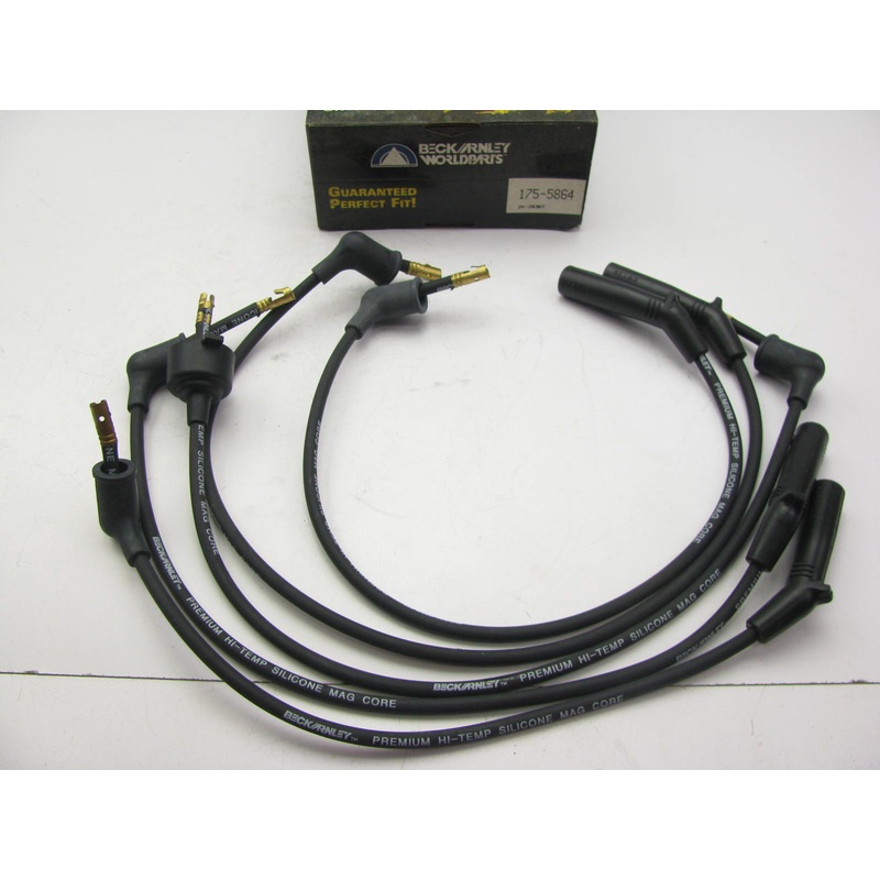Beck Arnley 175-5864 Ignition Spark Plug Wire Set for 1985-87 Honda Civic 1.5L