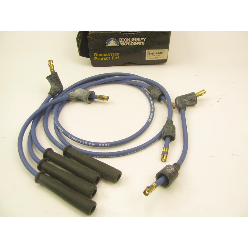 Beck Arnley 175-5882 Ignition Spark Plug Wire Set For 87-90 Subaru XT 1.8L-H4