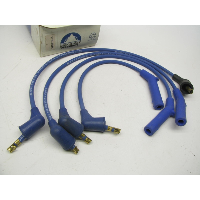 Beck Arnley 175-5884 Spark Plug Wire Set For 1987-1991 Subaru Justy 1.2L-L3
