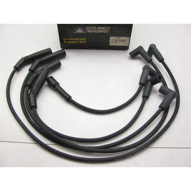 Beck Arnley 175-5892 Ignition Spark Plug Wire Set for 1990-1993 Geo Isuzu 1.6L