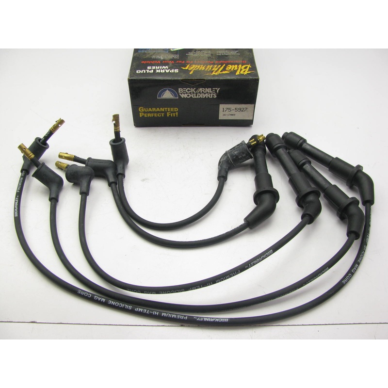 Beck Arnley 175-5927 Ignition Spark Plug Wire Set For 1989-1990 Nissan 1.6L
