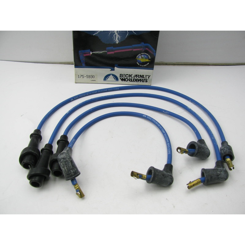 Beck Arnley 175-5930 Ignition Spark Plug Wire Set for 1989-93 Geo Metro 1.0L-L3