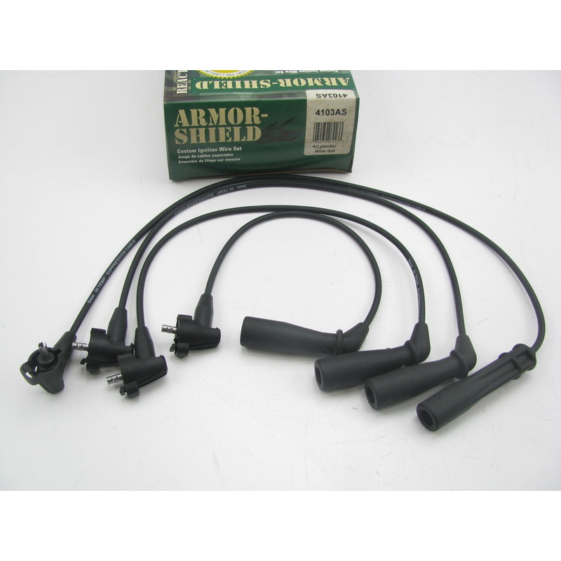 Armor-shield 4103AS Ignition Spark Plug Wire Set 1993-1994 Toyota Tercel 1.5L-L4