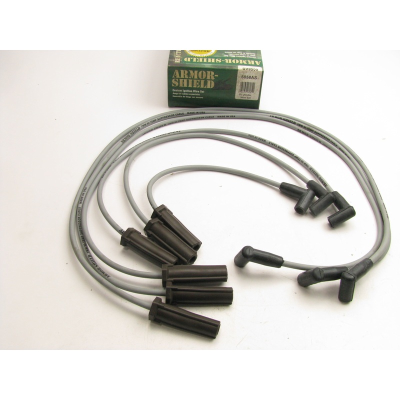 Armor-shield 6058AS Ignition Spark Plug Wire Set 1997-1998 Buick Pontiac 3.8L-V6
