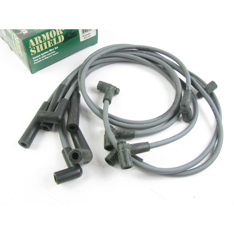 Armor-shield 631AS Ignition Spark Plug Wire Set For 1985-1986 GM 4.3L 262 V6