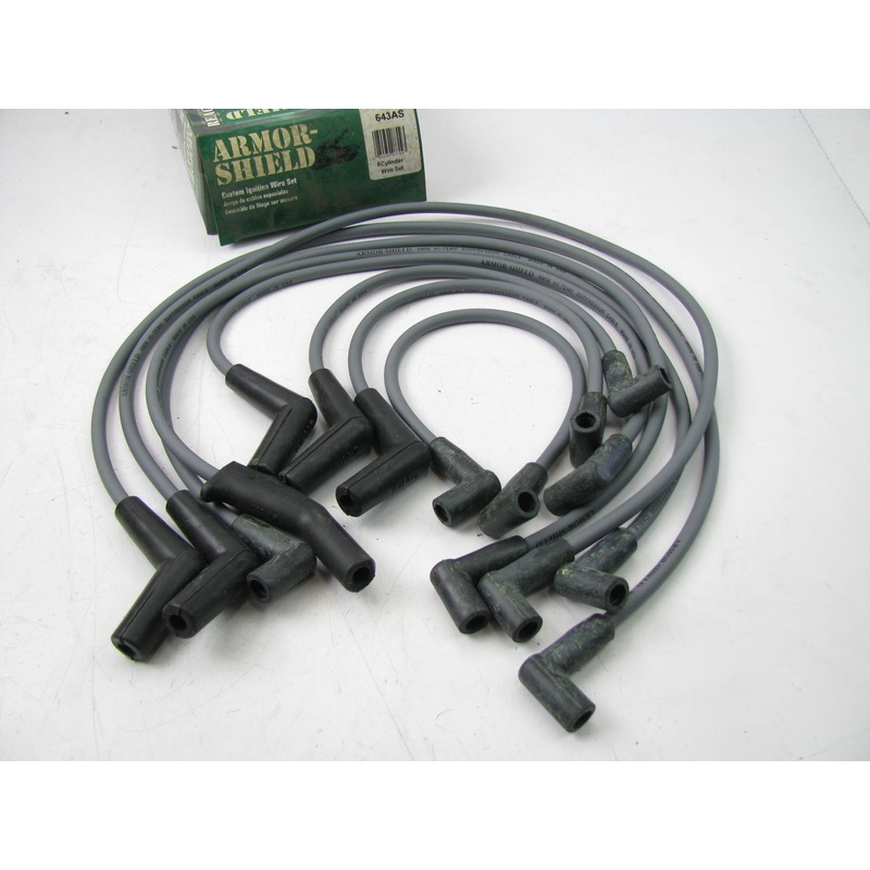 Armor-shield 643AS Ignition Spark Plug Wire Set 1988 Ford Lincoln Mercury 3.8L