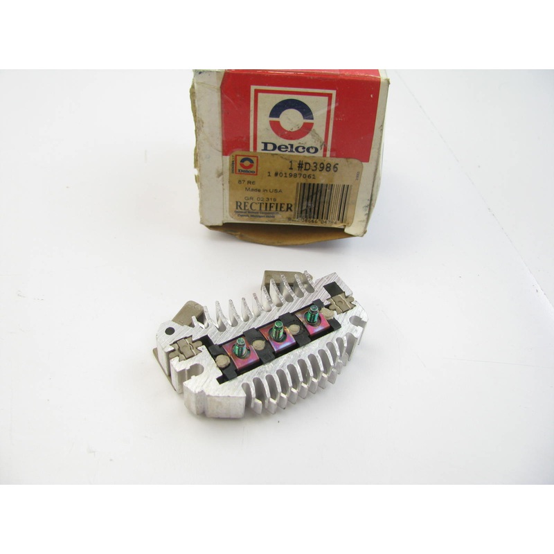 Acdelco D3986 Alternator Rectifier Set  For Series 94A IR/EF Alternators - 01987