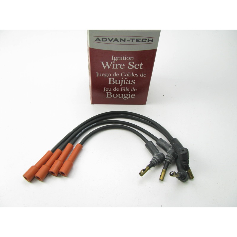 Advan-tech 1X1236 Ignition Spark Plug Wire Set For 1983-1988 Toyota 1.5L 1.6L-L4