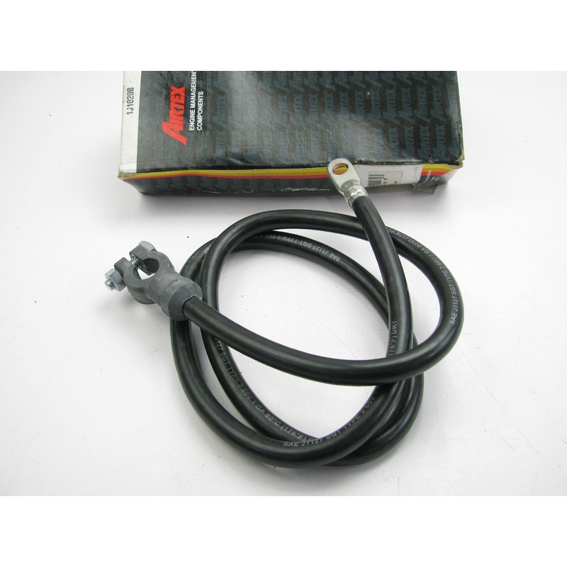 Airtex 1J1020B Black Top Post Battery Cable, 1 Gauge 51'' Long