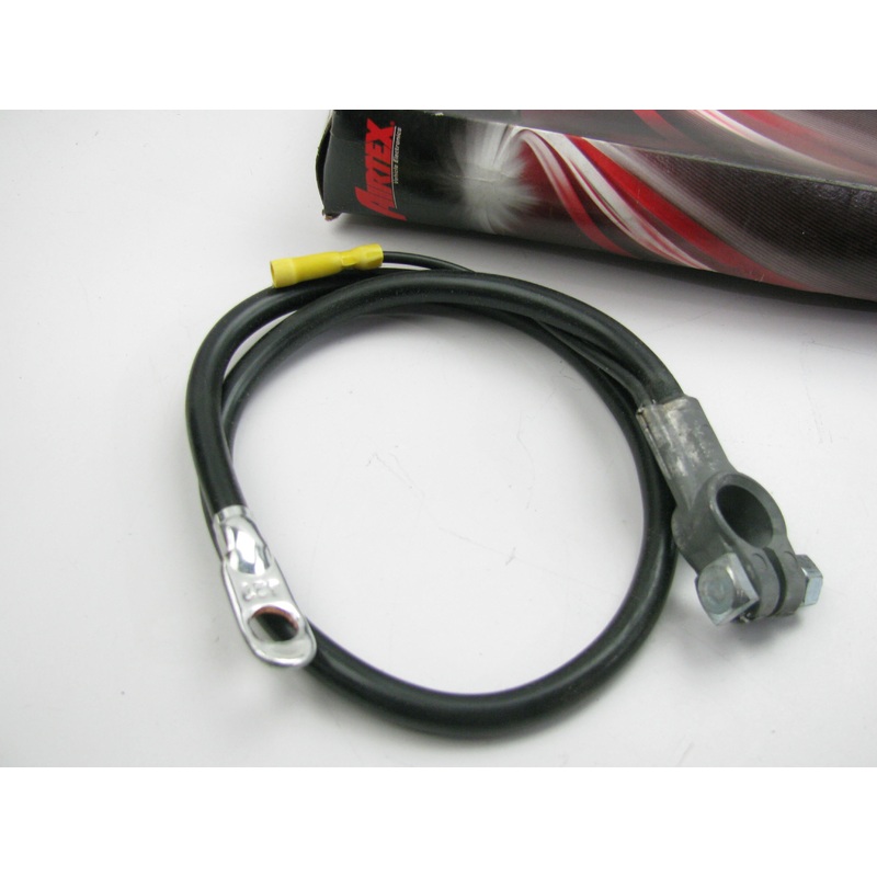 Airtex 1J1147B Black Top Post Battery Cable W/ Splice - 4 Gauge, 28-1/2'' Long
