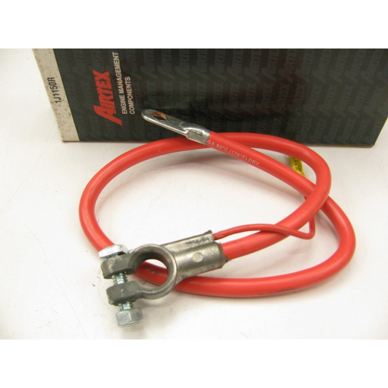 Airtex 1J1150R Starter Battery Cable For 1974-1977 Fiat 128