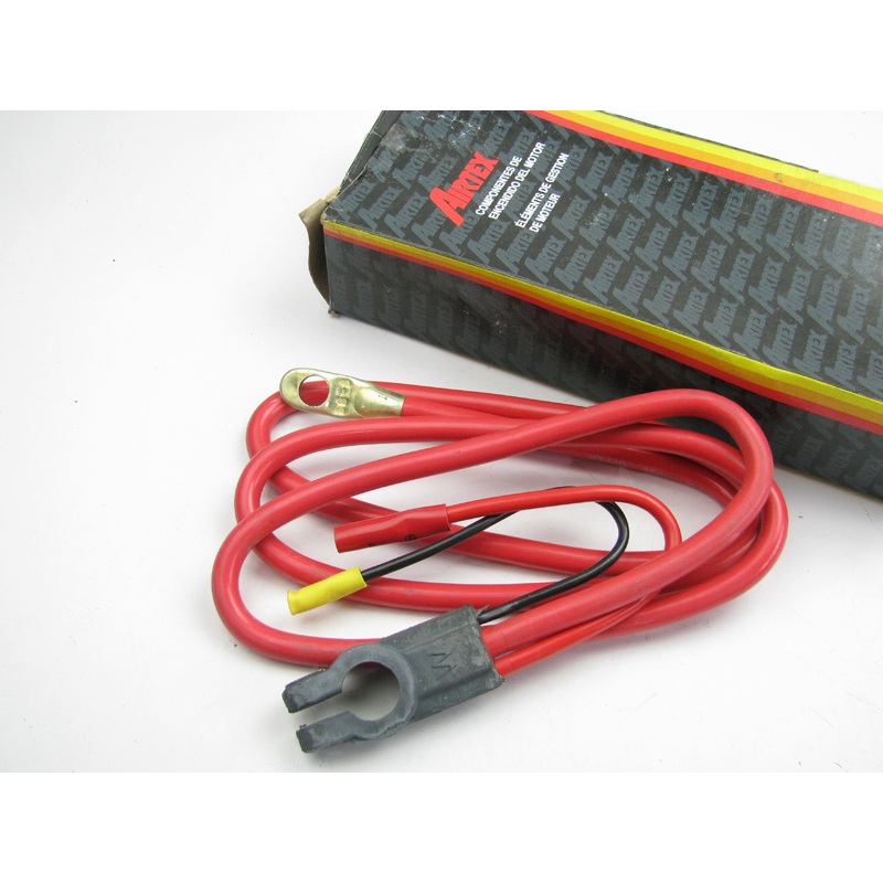 Airtex 1J1189R Red Top Post Battery Cable W/ Splice, 6 Gauge 60-1/2'' Long