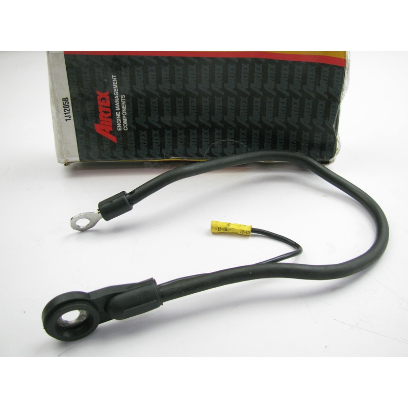 Airtex 1J1205B Side Post Black Battery Cable W/ Splice - 4 Gauge, 21-1/8 Long