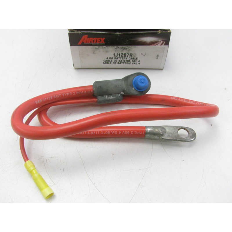 Airtex 1J1207R Battery Cable - Starter Cable 4 Gauge