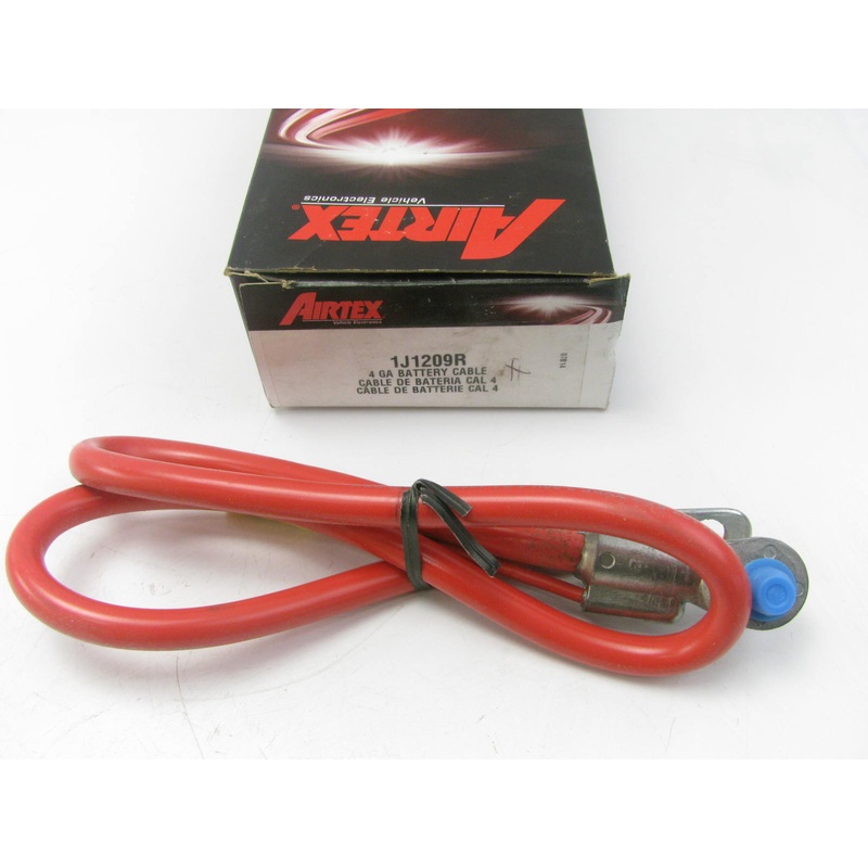 Airtex 1J1209R Battery Cable - Starter Cable 4 Gauge 30'' Long