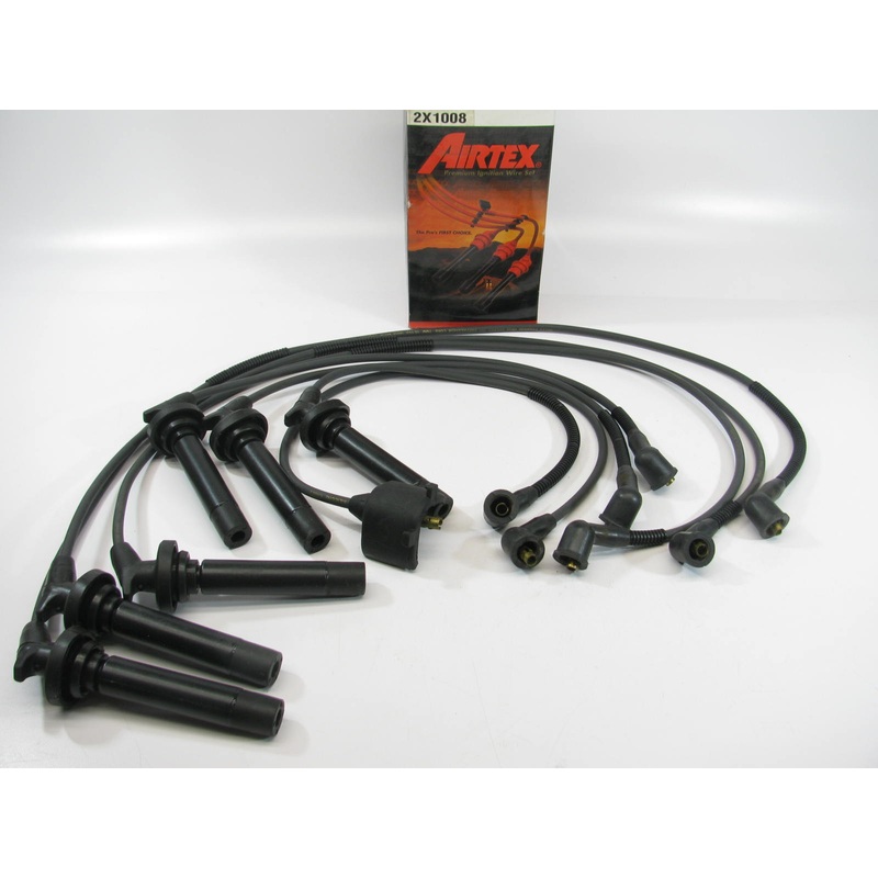 Airtex 2X1008 Ignition Spark Plug Wire Set 1986-1991 Acura Sterling 2.5L 2.7L-V6