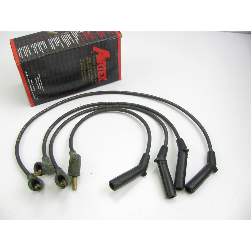 Airtex 2X1235 Ignition Spark Plug Wire Set For 1993-1996 Mitsubishi 1.5L-L4