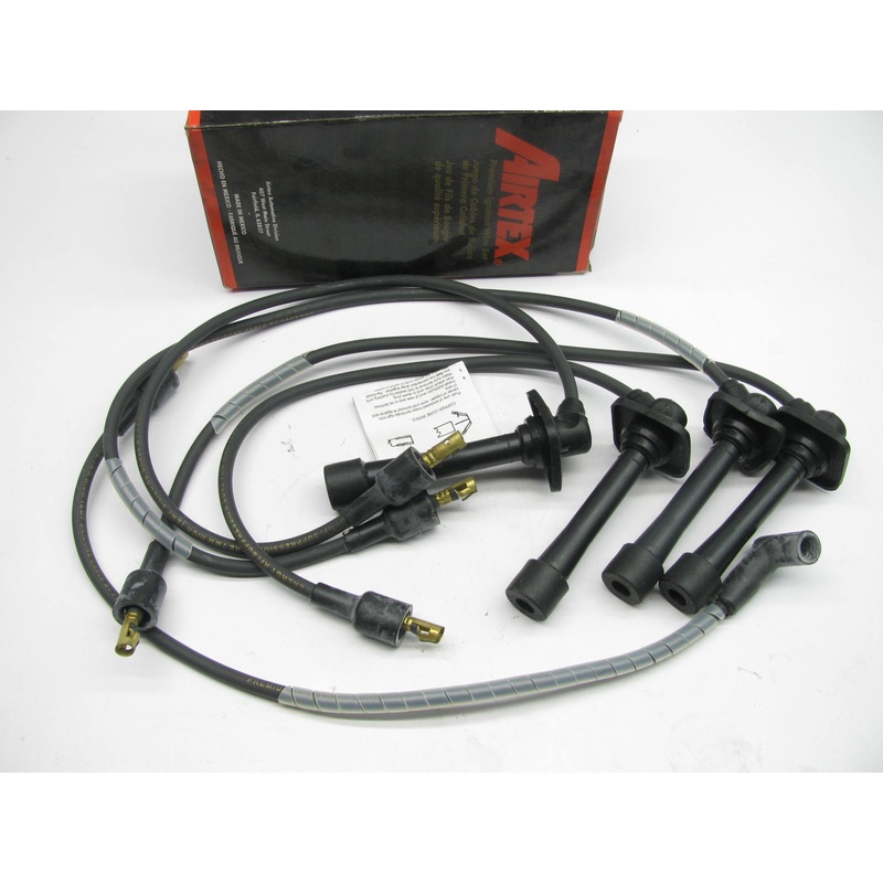 Airtex 2X1285 Ignition Spark Plug Wire Set 1993-1997 Ford Probe 2.0L-L4 M/T