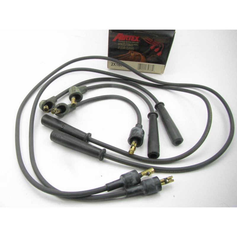 Airtex 2X1603 Ignition Spark Plug Wire Set For 1985-1989 Subaru 1.8L-H4
