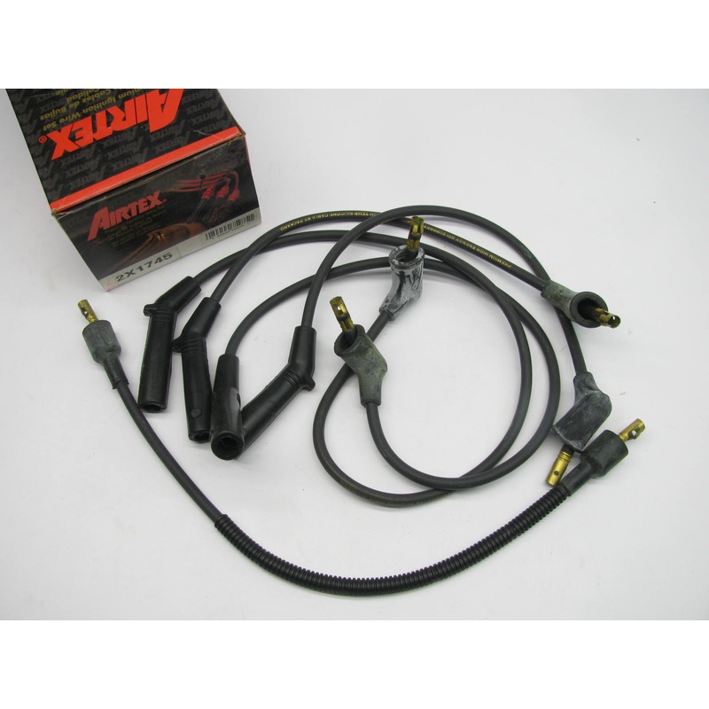 Airtex 2X1745 Ignition Spark Plug Wire Set For 1986-1989 Honda Accord 2.0L-L4