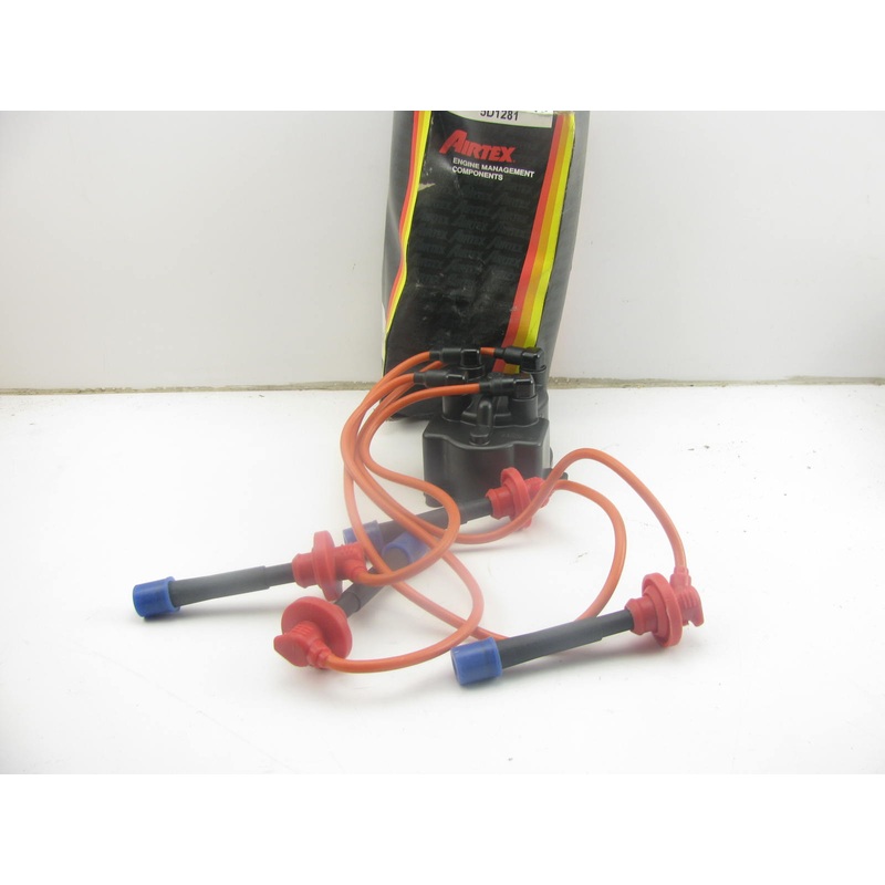 Airtex 5D1281 Ignition Distributor Cap & Wire Set - 1988-1989 Corolla 1.6L DOHC