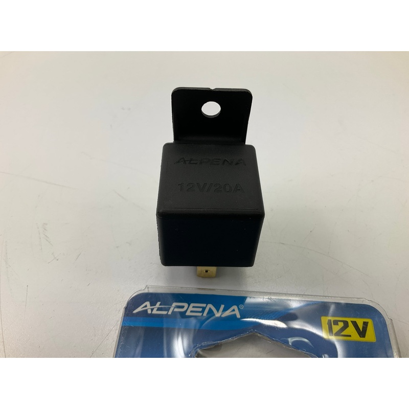 Alpena 70211 Universal 4-pin Relay, 12V, 20 Amps