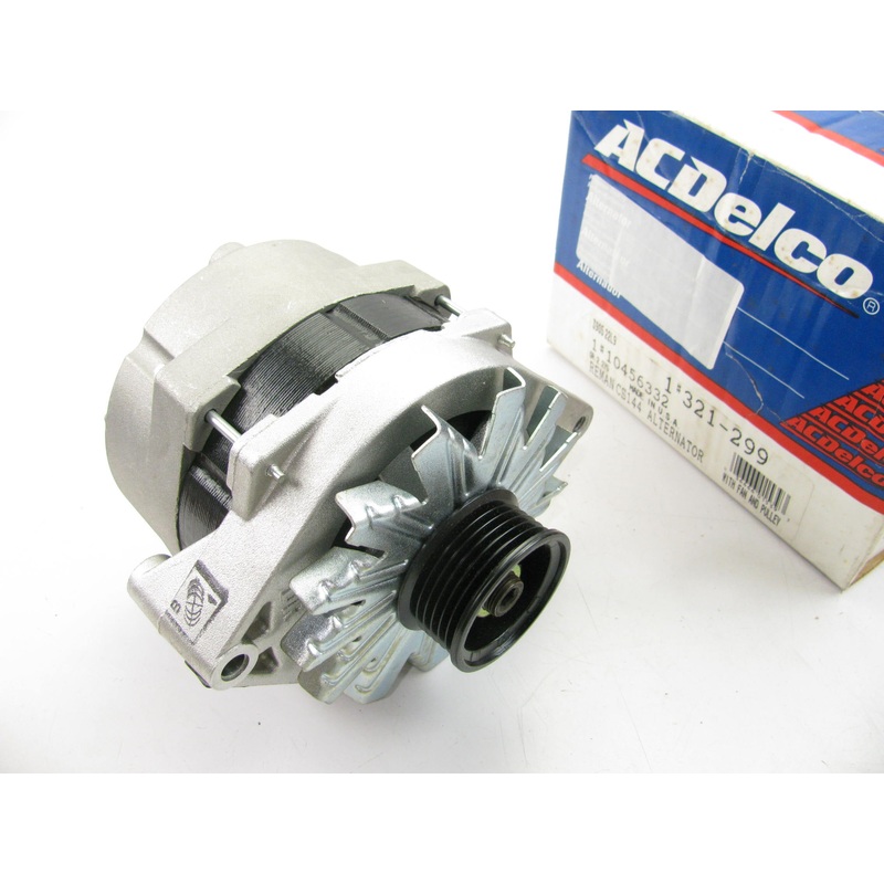 Acdelco 321-299 Reman Alternator For 1986 LeSabre, Oldsmobile Delta 88 3.0L 108A