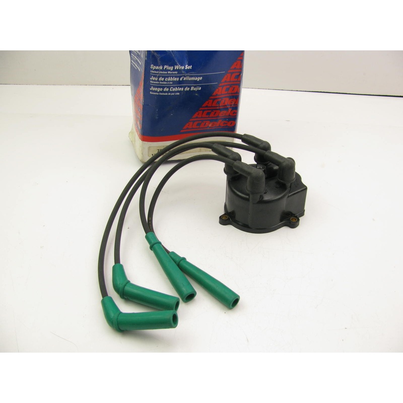 Acdelco 704CC Ignition Distributor Cap & Wire Set 1987-1992 Toyota Tercel 1.5L