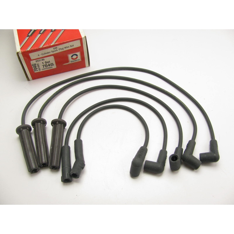 Acdelco 704G Ignition Spark Plug Wire Set 1991-1993 Pontiac LeMans 1.6L