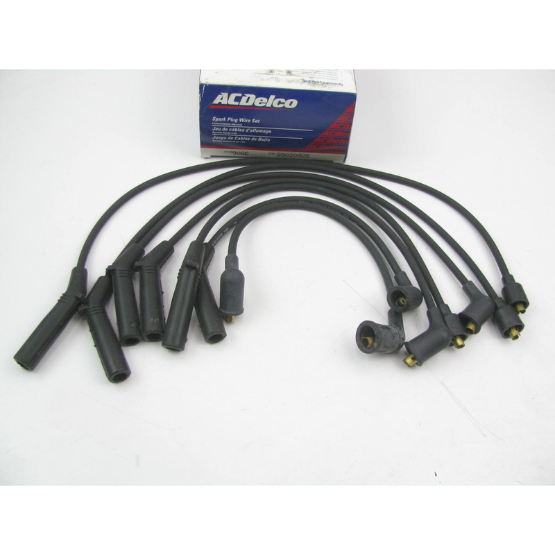 Acdelco 906E Ignition Spark Plug Wire Set For 1989-98 Mitsubishi 3.0L-V6