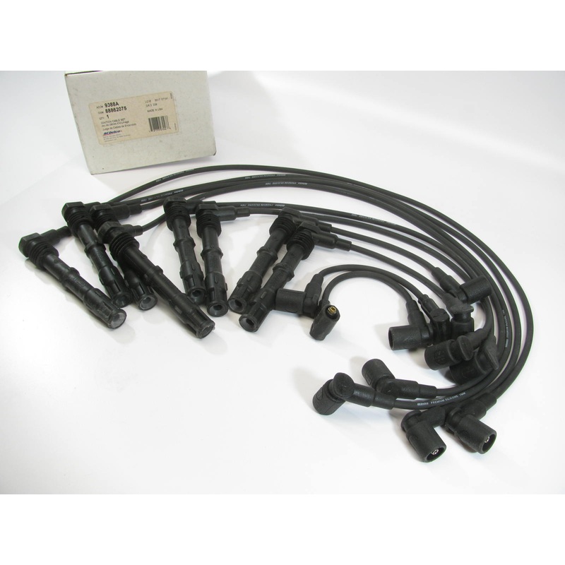 Acdelco 9388A Ignition Spark Plug Wire Set For 1990-1994 Audi V8 Quattro 4.2L-V8