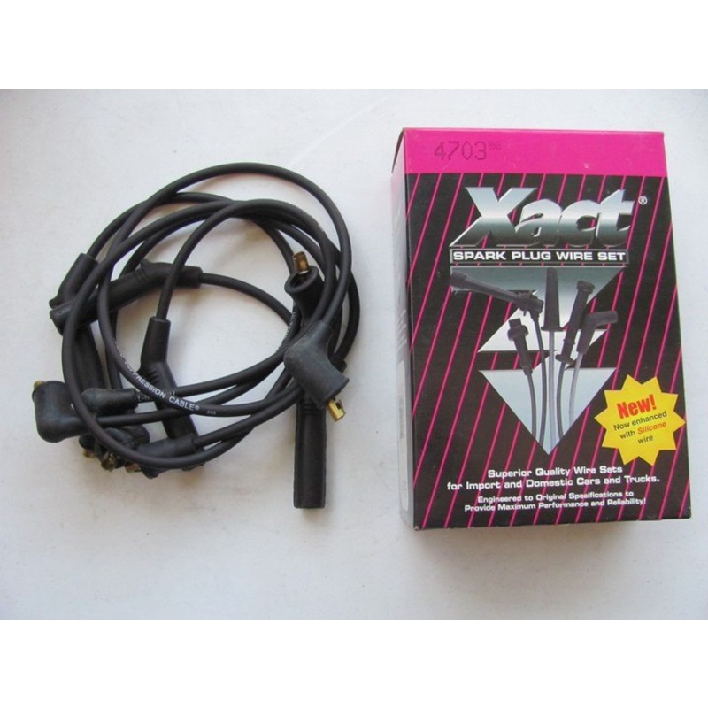Xact 4703 Ignition Spark Plug Wire Set - 1986-89 Honda Accord, 85-87 Prelude 2.0