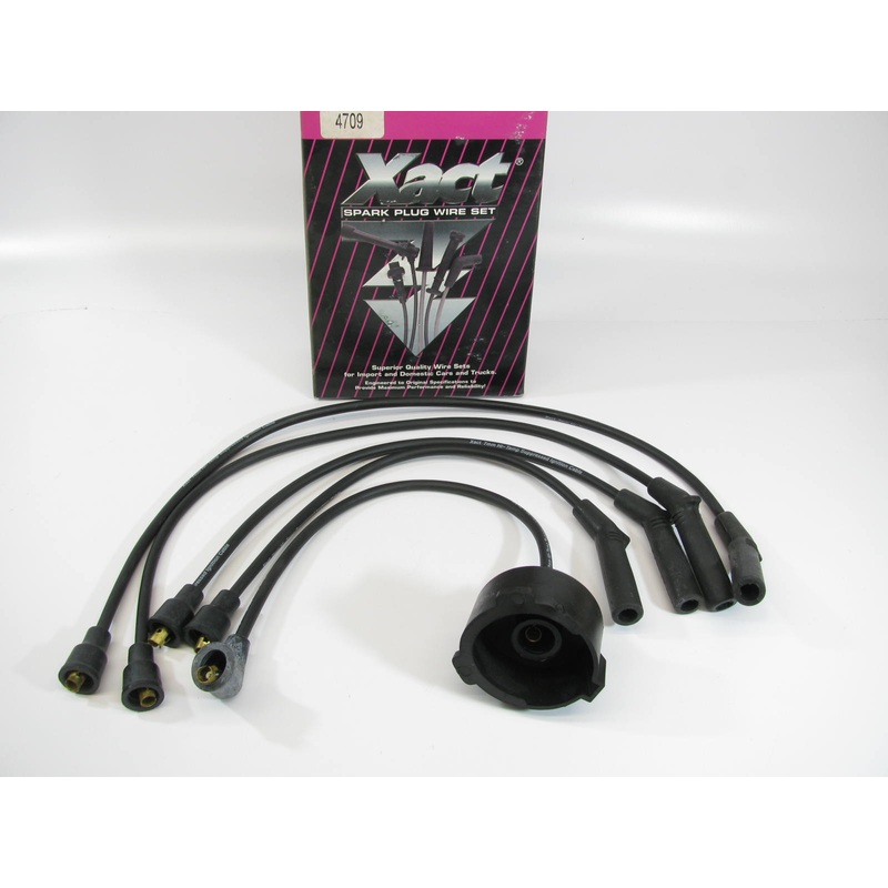 Xact 4709 Ignition Spark Plug Wire Set & Cap For 1985 Honda Accord 1.6L 1.8L-L4