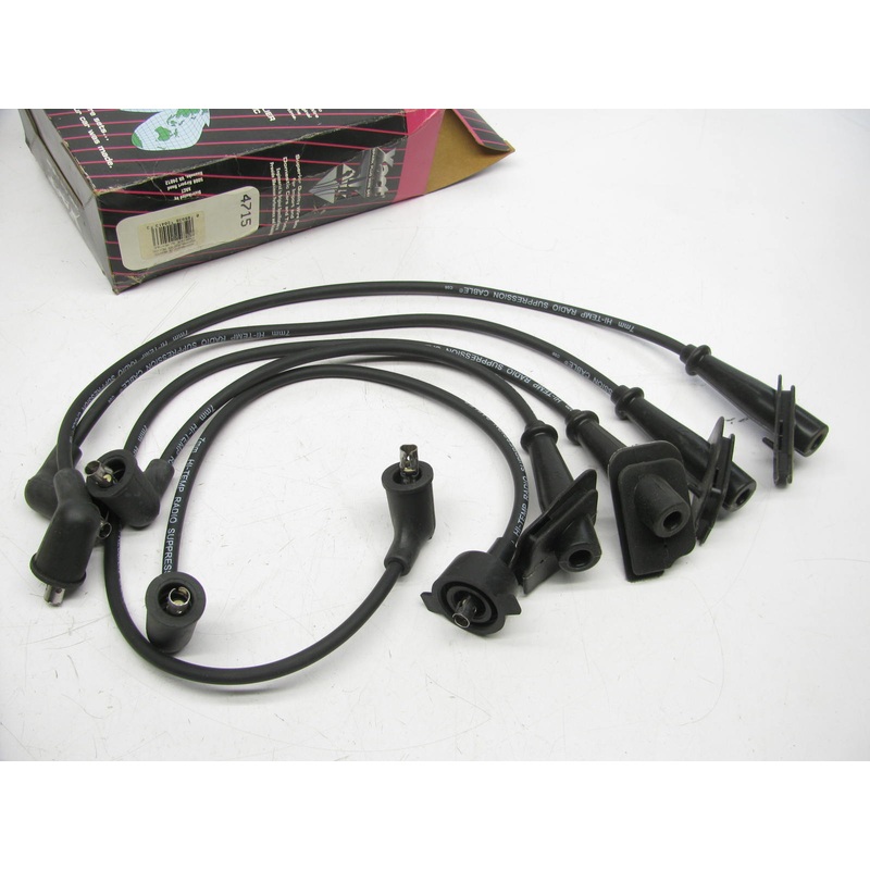 Xact 4715 Ignition Spark Plug Wire Sett for 1988-1989 Honda Prelude 2.0L