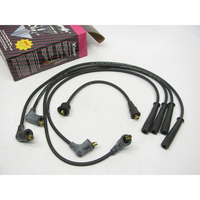 Xact 4770 Ignition Spark Plug Wire Set For 1972-1989 Mazda 1.3L 1.5L 1.6L 1.8L