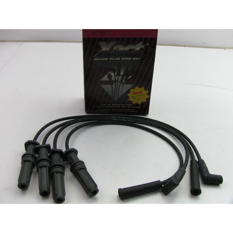 Xact 4796 Ignition Spark Plug Wire Set For 1997-1998 Subaru Impreza, Legacy 2.2l