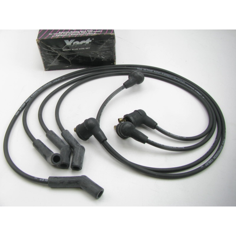 Xact 4881 Ignition Spark Plug Wire Set for 1986-1991 Mazda RX-7 1.3L-R2