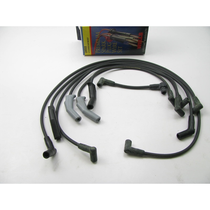 Wells QW908 Ignition Spark Plug Wire Set For 1991-1995 Ford Mercury 3.0L-V6 OHV