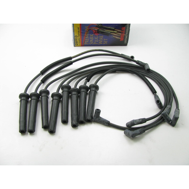 Wells QW910 Ignition Spark Plug Wire Set 1990-1995 ZR1 Corvette ZR1 LT5