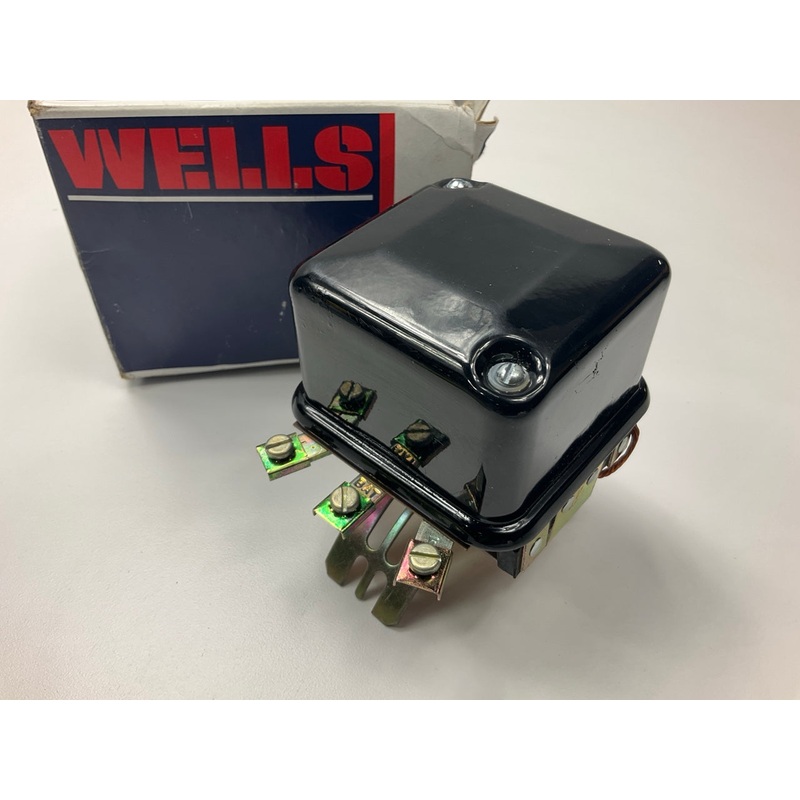 Wells VR645 Voltage Regulator, 12V Positive / Negative, Replacement For Autolite