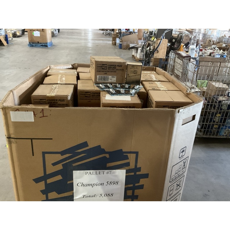 Wholesale Lot Of 5,088 Champion 5898 Stainless Steel Marine Spark Plugs
