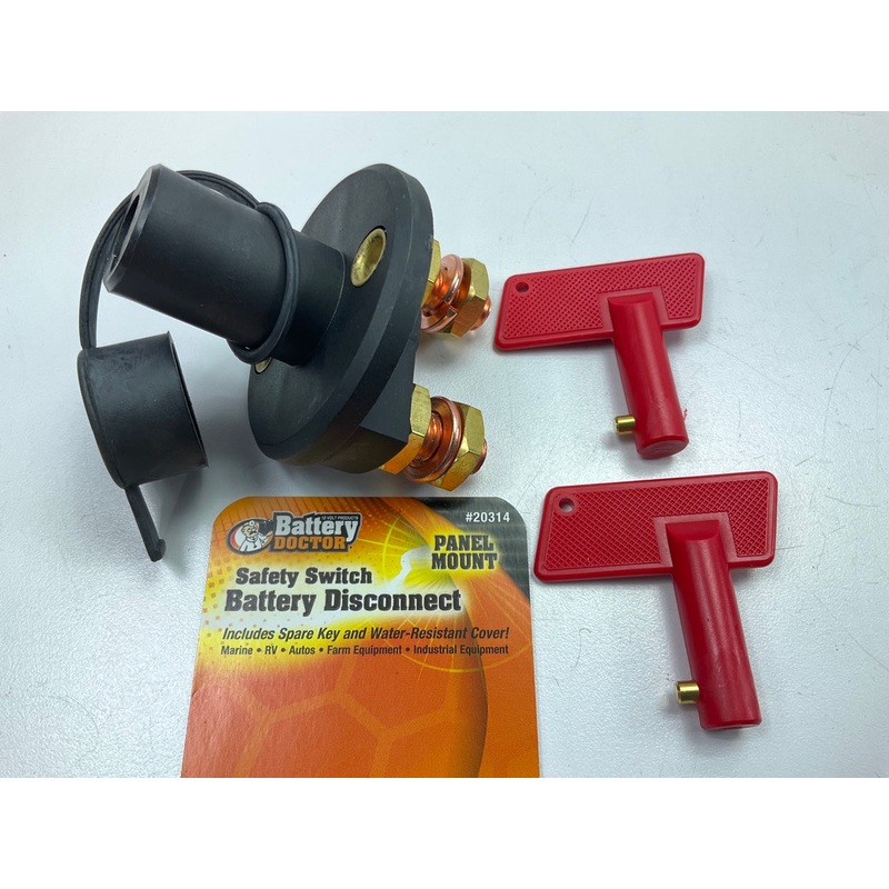 WirthCo 20314 Battery Doctor Battery Water Resistant Master Disconnect Switch