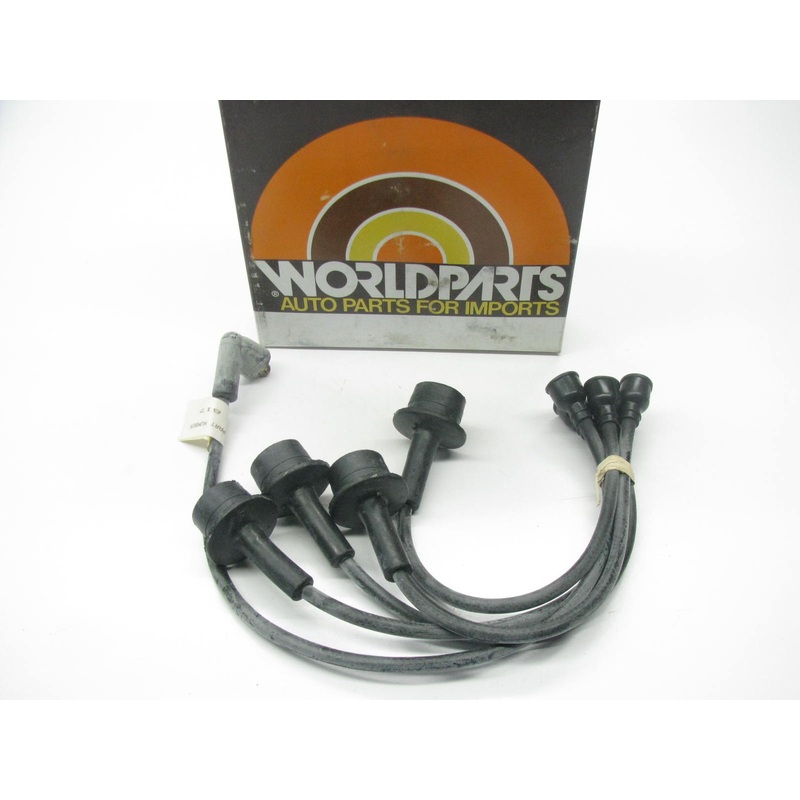 Worldparts W32-817 Ignition Spark Plug Wire Set 1969-79 Toyota Corolla 1.1L 1.2L