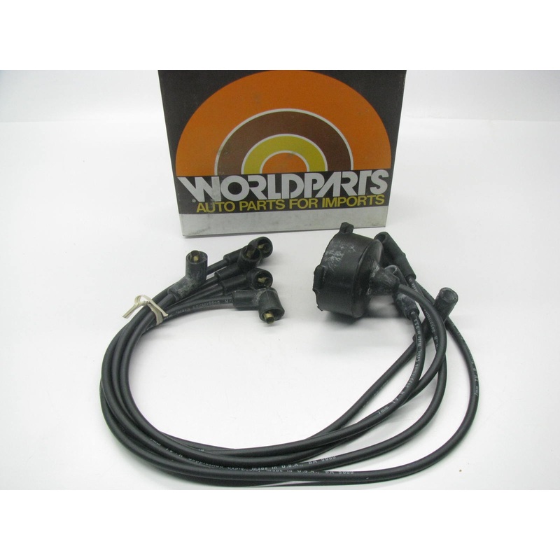 Worldparts W32-919 Ignition Spark Plug Wire Set 1979-82 Honda 1.2L 1.5L 1.8L-L4